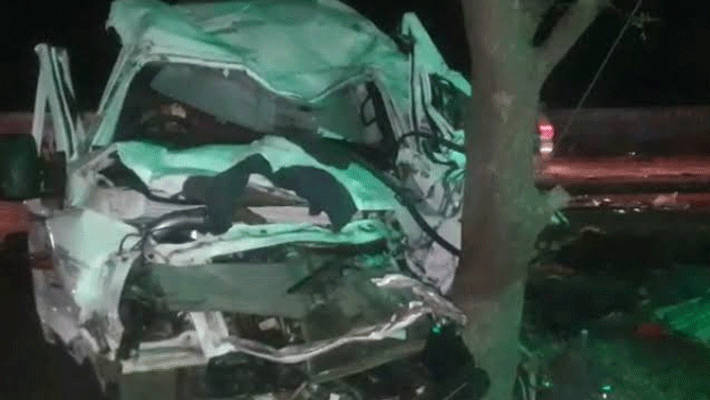 12 people killed mini bus turns turtle in nagaur 12 people killed mini bus turns turtle in nagaur