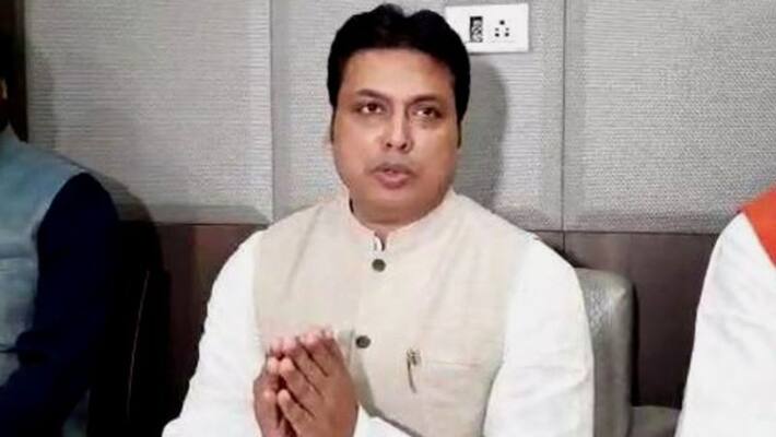 Former Tripura CM Biplab Deb's ancestral home set on fire Former Tripura CM Biplab Deb's ancestral home set on fire