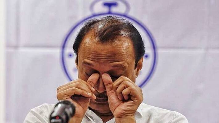 Ajit Pawar wept bitterly in front of the workers, told his pain Ajit Pawar wept bitterly in front of the workers, told his pain