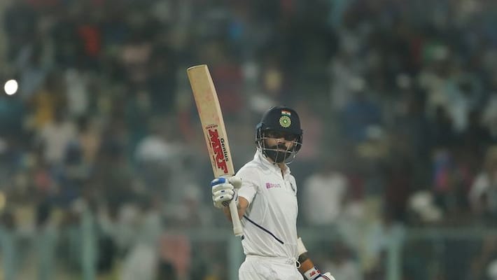 Pink ball test virat kohli hit 27th century against Bangladesh Pink ball test virat kohli hit 27th century against Bangladesh