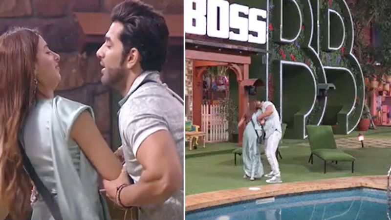 Bigg Boss 13 Paras Chhabra Kisses Forcefully to mahira Sharma see Photos