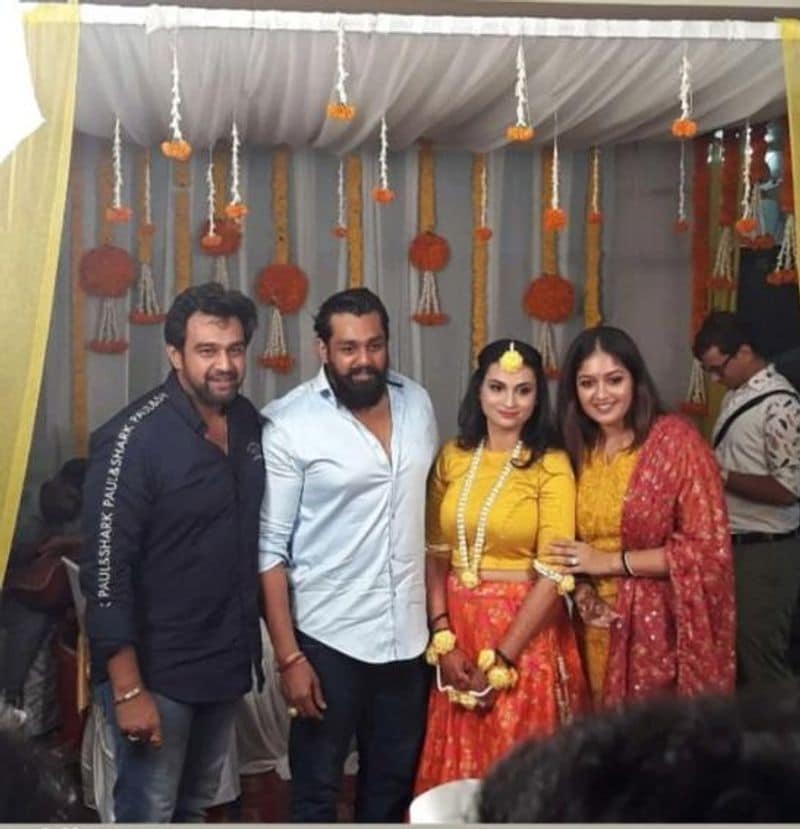 Sandalwood's action prince Dhruva Sarja gets hitched