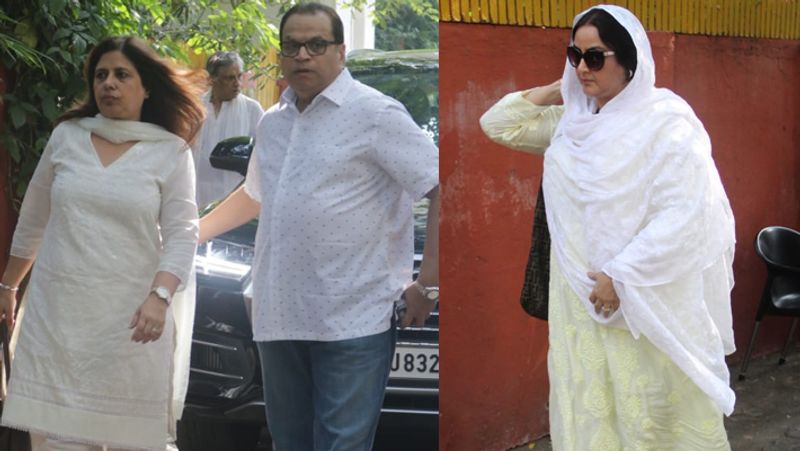 Shabana Azmi Mother last rite amitabh bachchan rekha ignore each other