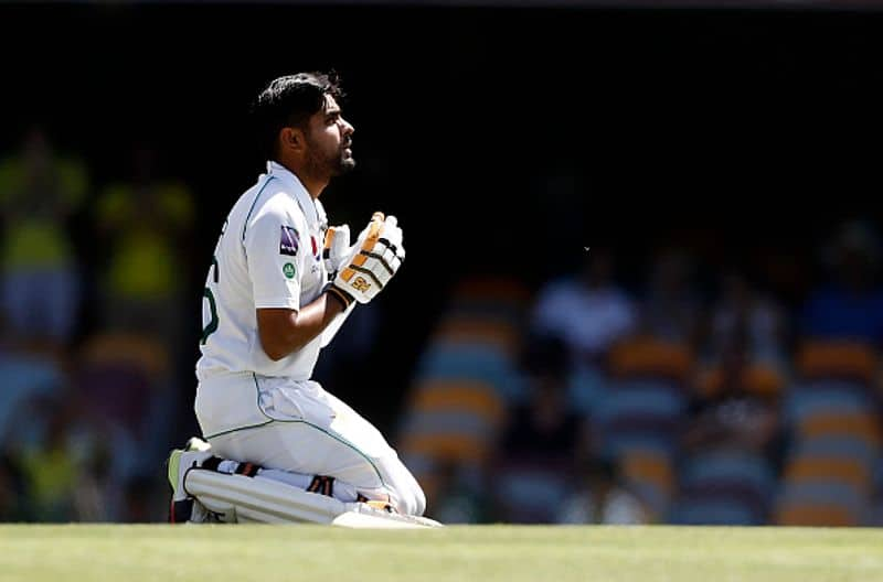 babar azam scores century in first test against australia