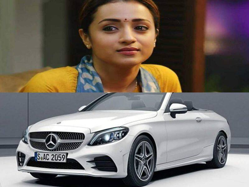 actress trisha buy one luxury car - jaguar car she buying