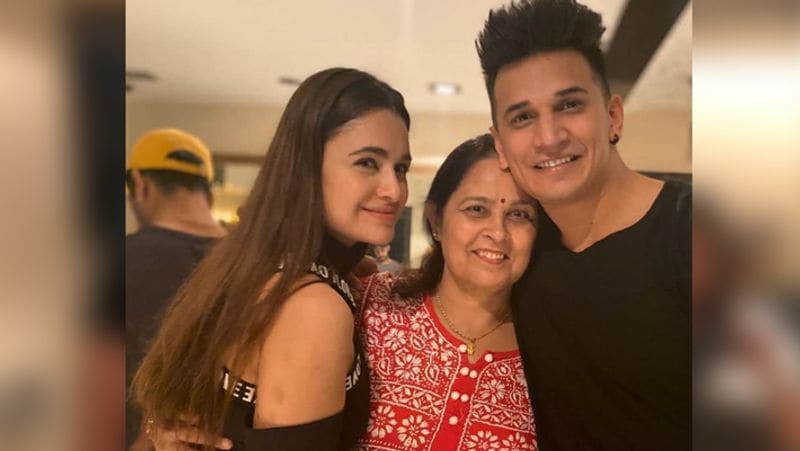 yuvika chaudhary kiss husband prince narula on his 29th birthday