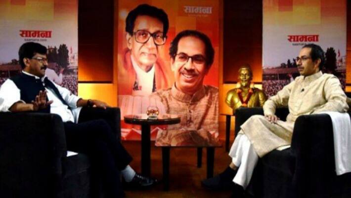Maharshtra, Shiv Sena attack with SAMNA on BJP and Ajit Pwar Maharshtra, Shiv Sena attack with SAMNA on BJP and Ajit Pwar