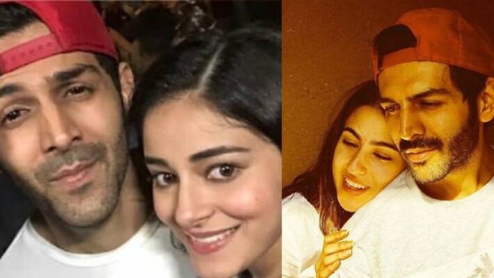 kartik and Ananya's video viral on social media kartik and Ananya's video viral on social media