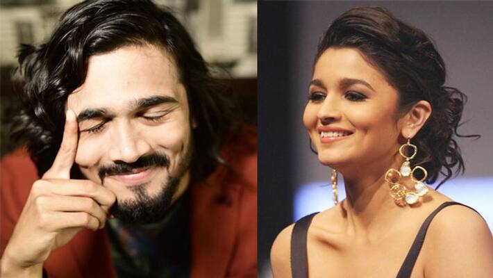 bhuvan bam look like alia bhatt with beard an mustache photo viral bhuvan bam look like alia bhatt with beard an mustache photo viral