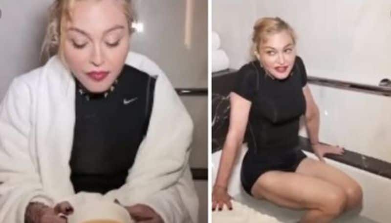 Madonna reveals secret behind her health: Taking an ice bath, drinking her own urine