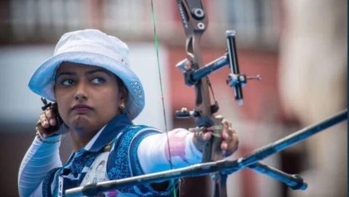 Deepika Kumari won three Gold medal at Archery World Cup at Paris ahead of tokyo 2020 spb Deepika Kumari won three Gold medal at Archery World Cup at Paris ahead of tokyo 2020 spb