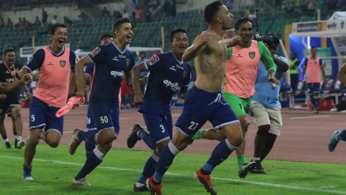 ISL 3 goals in injury time Chennaiyin FC edge Hyderabad ISL 3 goals in injury time Chennaiyin FC edge Hyderabad