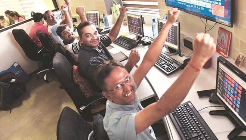 Stock  Market Today: Sensex closes at a record high, up 762 points, while the Nifty is at a 52-week high of 18,400.