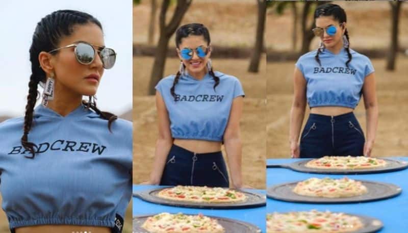 It wouldnt be proper without pizza says sunny leone