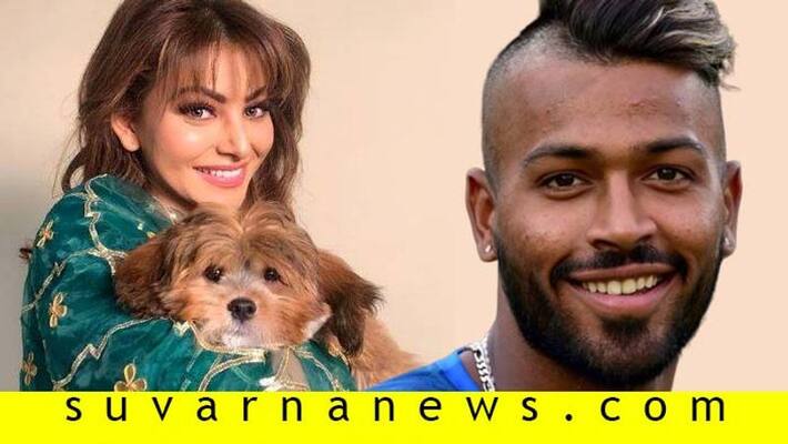 Team India all rounder Hardik Pandya gift Urvashi Rautela as a Puppy Team India all rounder Hardik Pandya gift Urvashi Rautela as a Puppy