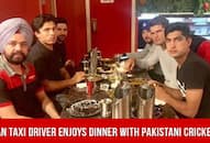 Indian Taxi Driver Enjoys Dinner With Pakistani Cricketers