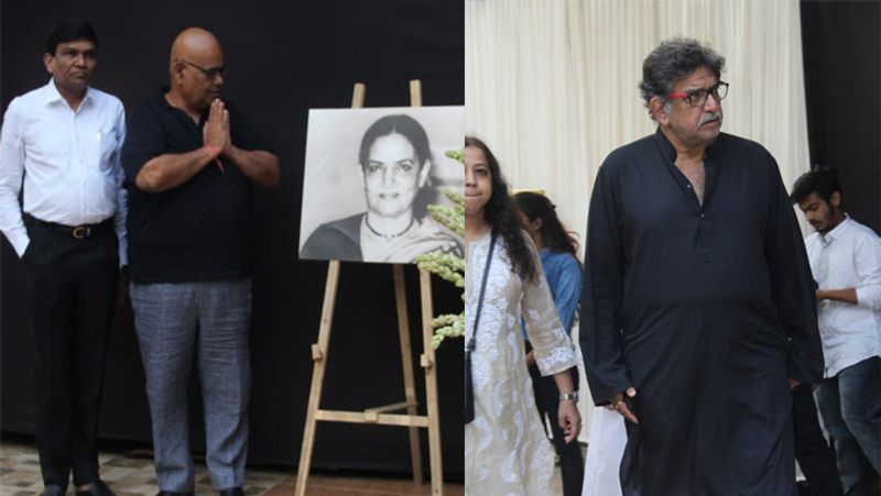 shabana azmi mother Shaukat kaifi prayer meet bollwood celebs attend