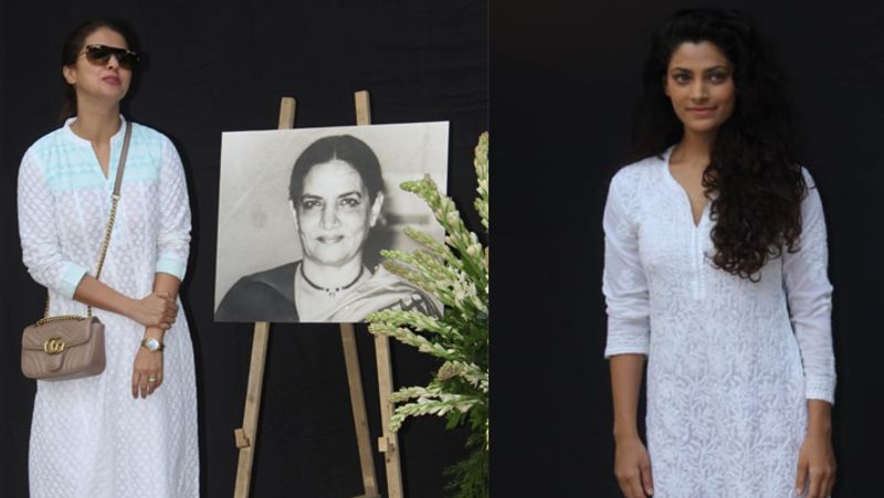 shabana azmi mother Shaukat kaifi prayer meet bollwood celebs attend