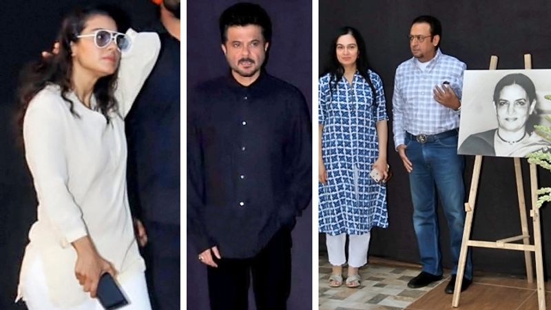 shabana azmi mother Shaukat kaifi prayer meet bollwood celebs attend