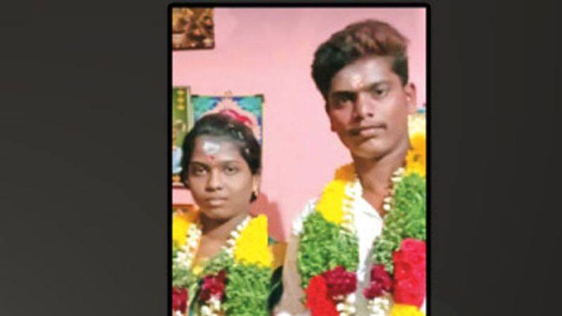new couple love marriage... youth groom murder