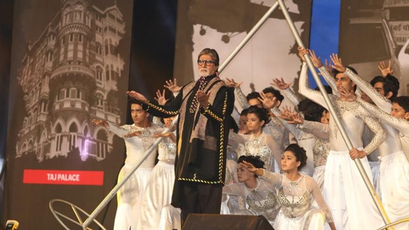 Amitabh Bachchan Abhishek Bachchan Aishwarya Rai At 26 11 Event