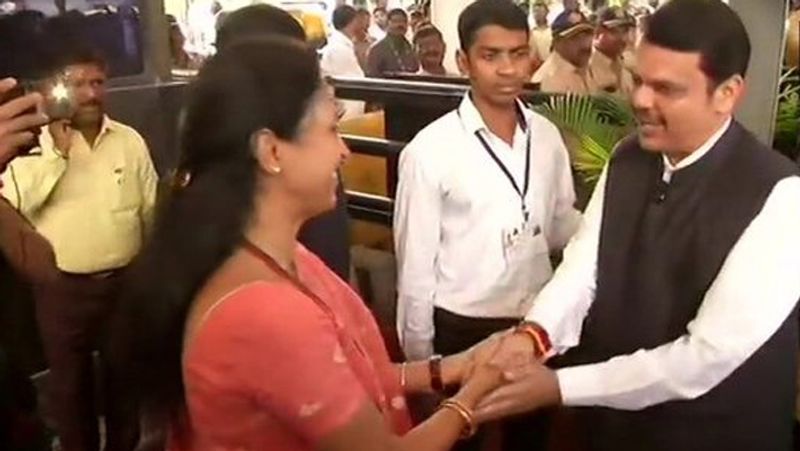 Supriya Sule photographed hugging Ajit Pawar in Maharashtra special session
