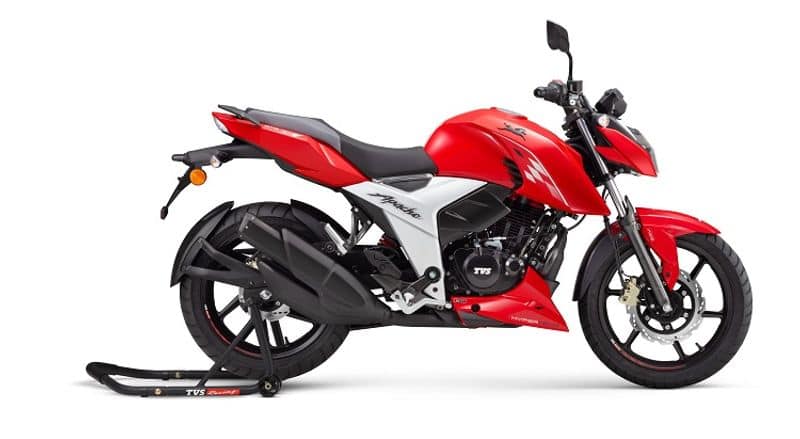 TVS Motor  launches  TVS Apache RTR 200 4V and  RTR 160 4V BS-VI motorcycles