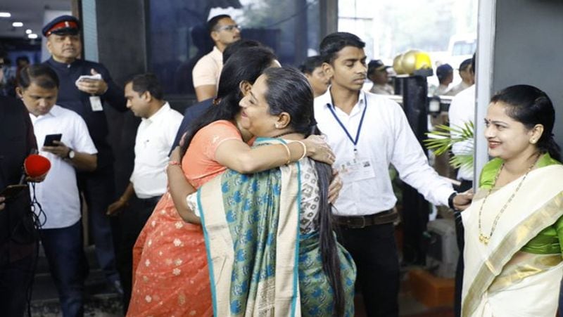10 pictures of NCP leader Sharad Pawar daughter Supriya Sule in Maharashtra special session