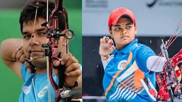 Asian Archery Championships Abhishek Jyothi win gold India bags 7 medals