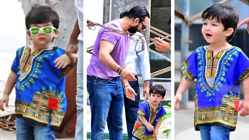 kareena kapoor son taimur ali khan chef look photos viral