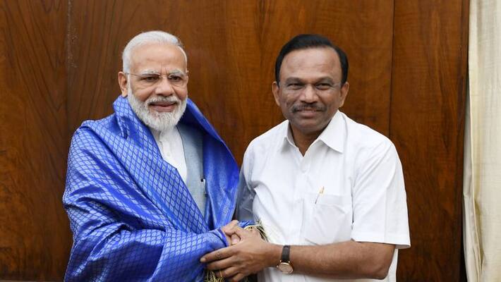 YSRCP mp's Contempt: MP Magunta Srinivasulareddy met PM Nrendra modi YSRCP mp's Contempt: MP Magunta Srinivasulareddy met PM Nrendra modi