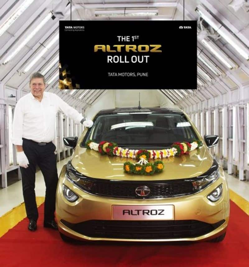 Tata Motors rolls out first Altroz hatchback from Pune plant
