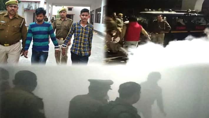 gangster accused escaped from lock up during fogging in etawah gangster accused escaped from lock up during fogging in etawah