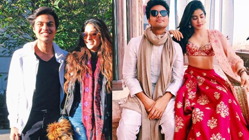 Janhvi Kapoor Poses With Rumoured Boyfriend Akshat Ranjan