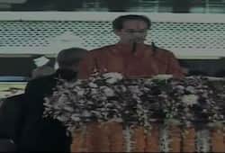Maharashtra swearing-in: Uddhav Thackeray takes oath as CM, six ministers get Cabinet berth