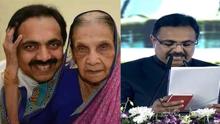 Uddhav's minister jayant patil became emotional after taking oath, wrote, "Mother will be blessing me " Uddhav's minister jayant patil became emotional after taking oath, wrote, "Mother will be blessing me "