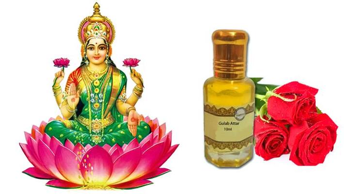 If you want to gain wealth then offer rose perfume to Goddess Lakshmi, know 5 similar ways of perfume If you want to gain wealth then offer rose perfume to Goddess Lakshmi, know 5 similar ways of perfume