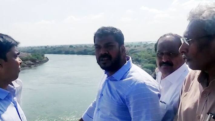 Minister anil kumar yadav polavaram tour Minister anil kumar yadav polavaram tour