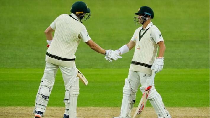 warner and labuschagne hits fifty in first innings of second test against pakistan warner and labuschagne hits fifty in first innings of second test against pakistan