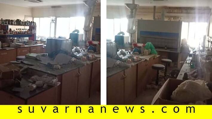 6 scientist injured after detonator blast in FSL at madiwala 6 scientist injured after detonator blast in FSL at madiwala