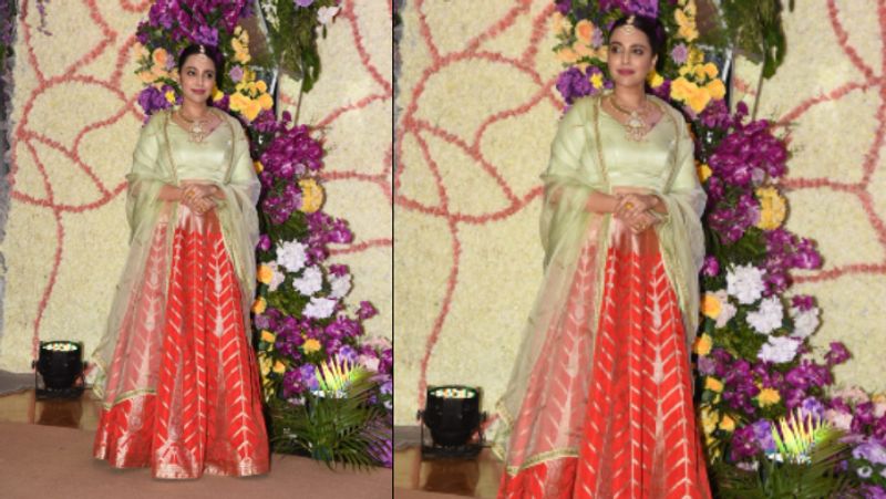 Bollywood Director sooraj barjatya Son Devansh Wedding Recepption Rekha hema malini in the party