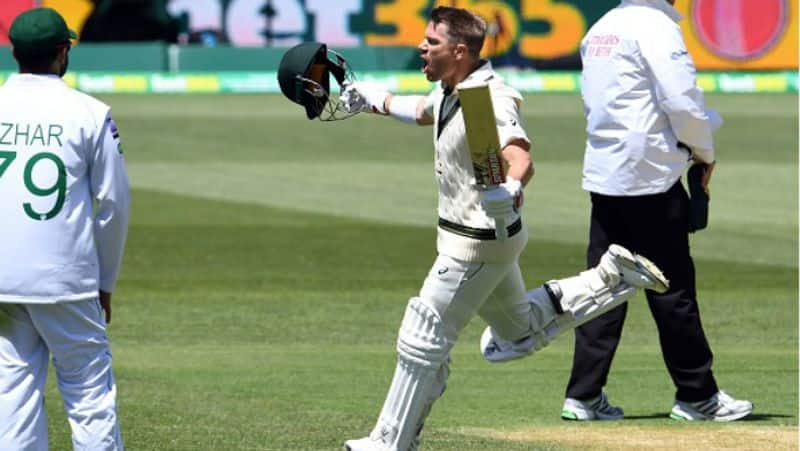 david warner scores triple century in test cricket in the second match against pakistan