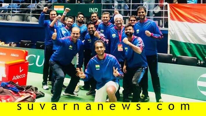 Davis Cup Ramkumar Sumit Victory India leads Pakistan 2-0 Davis Cup Ramkumar Sumit Victory India leads Pakistan 2-0