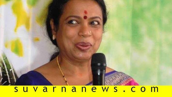 Former Minister Umashree Talks Over Disqualified MLA Former Minister Umashree Talks Over Disqualified MLA