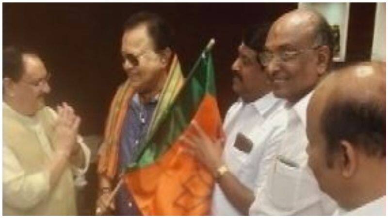 Radharavi, who left the DMK and joined the BJP as an ambassador