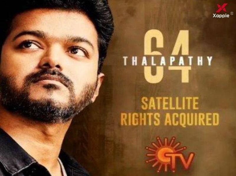 Sun TV Has Acquired the Satellite Rights of Thalapathy64