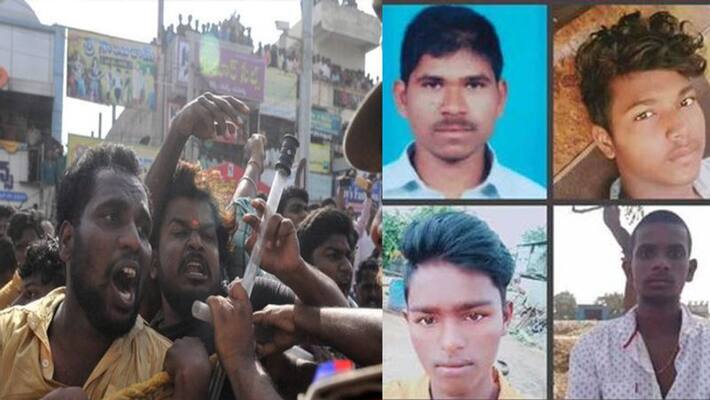 Mother of woman doctor said that the four accused should be burnt alive Hyderabad Telangana Mother of woman doctor said that the four accused should be burnt alive Hyderabad Telangana