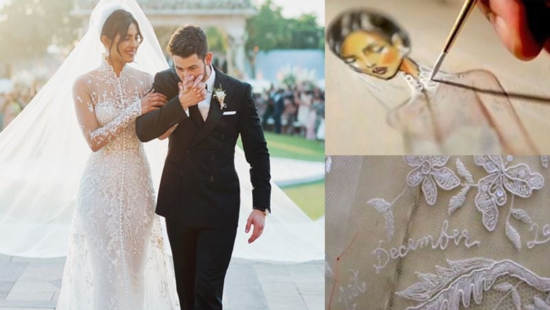 Priyanka Chopra Nick Jonas christian wedding anniversary