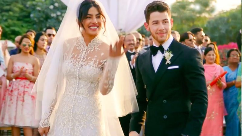 Priyanka Chopra Nick Jonas christian wedding anniversary