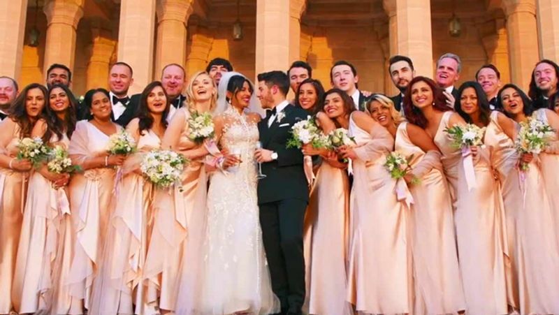 Priyanka Chopra Nick Jonas christian wedding anniversary